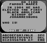 Jeopardy! - Platinum Edition (USA) In game screenshot